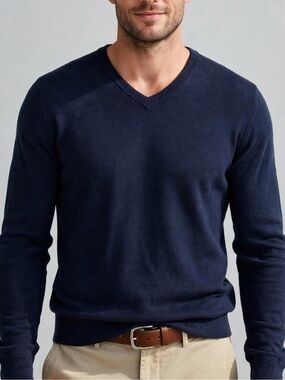 ALESBURY Riverside V-Neck Sweater Mens XL Navy NWT - Stitch Fix Exclusive
